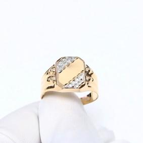 Золотое кольцо МАГНАТ МА 026034 МА 026034 фото